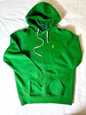 Ralph Lauren Green Hoodie - Polo mini logo NWT